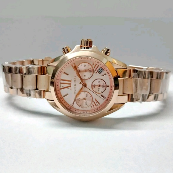 Brand NWT MICHAEL KORS rose gold bracelet watch main image 4